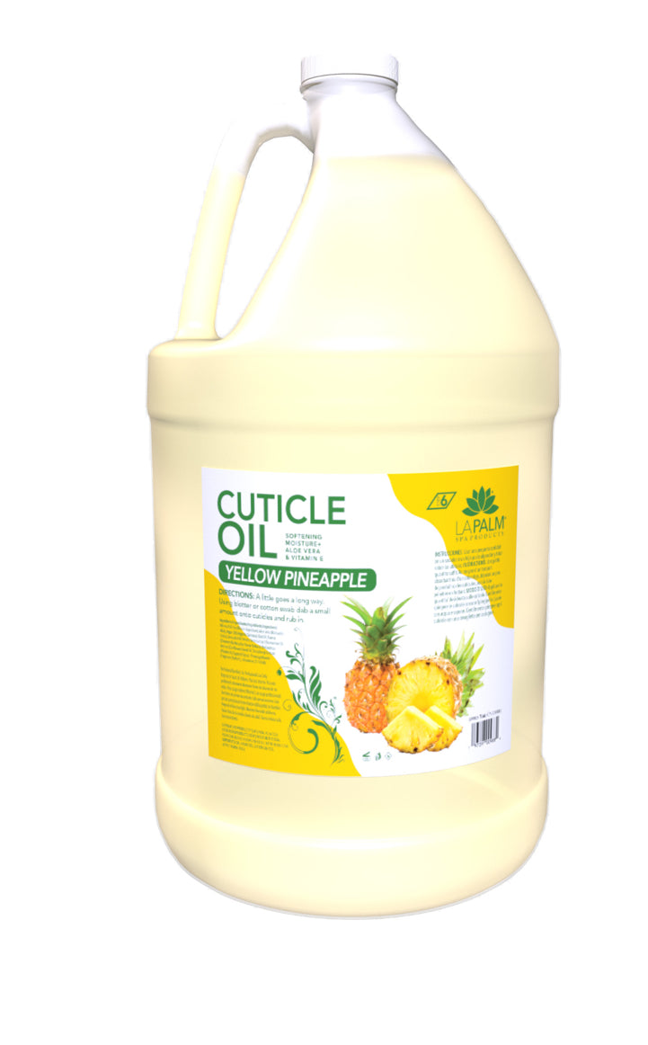 La Palm Cuticle Oil Pineapple Gallon (128oz)