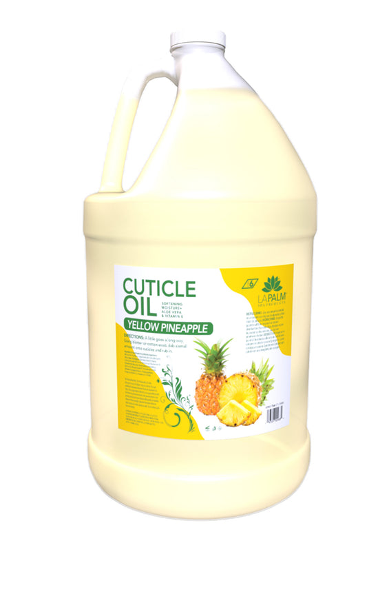 La Palm Cuticle Oil Pineapple Gallon (128oz)
