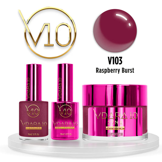 Vdara10 V103 Trio - Raspberry Burst