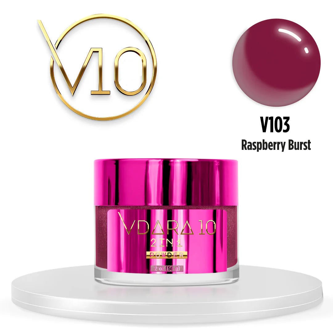 Vdara10 V103 Powder  - Raspberry Burst