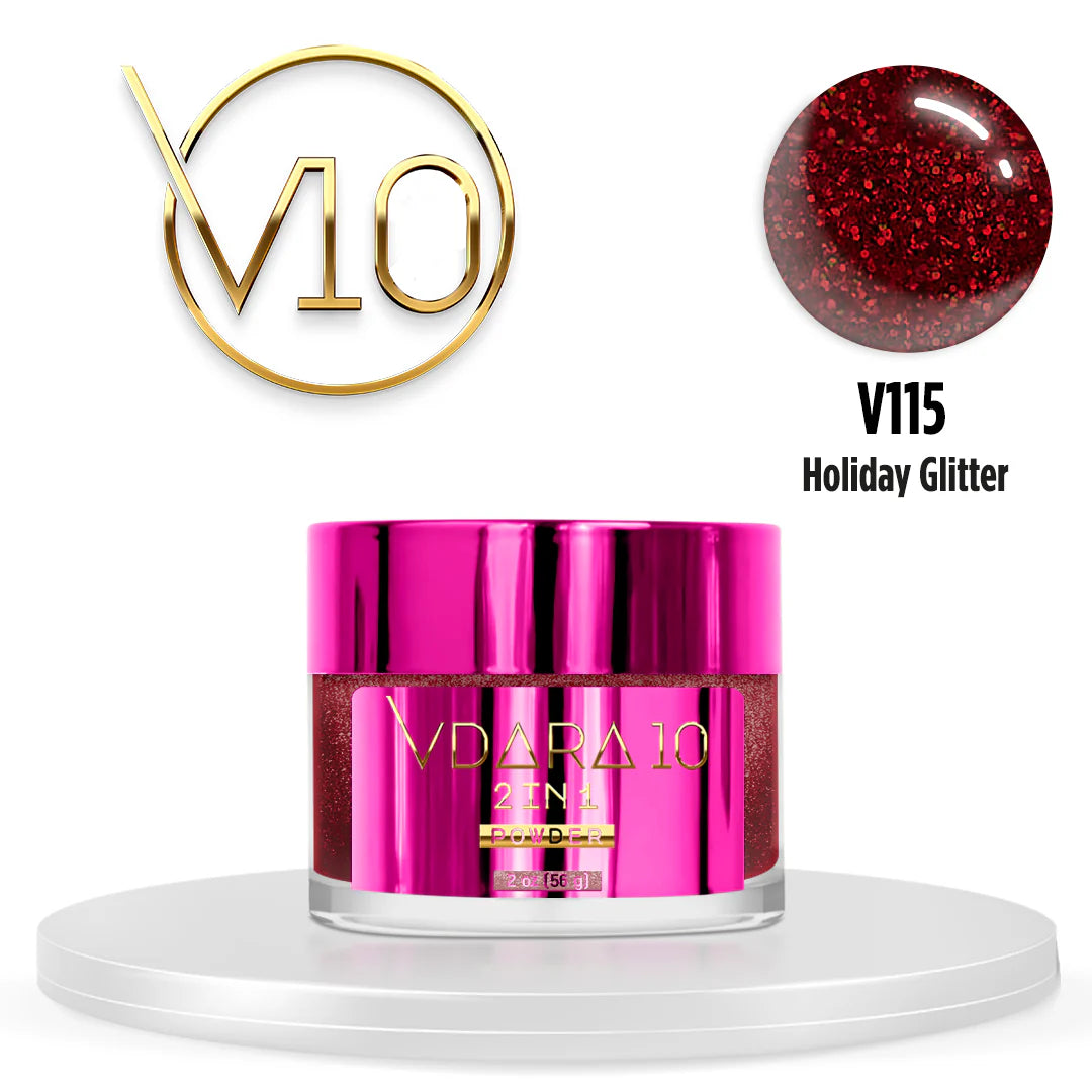 Vdara10 V115 Powder  - Holiday Glitter