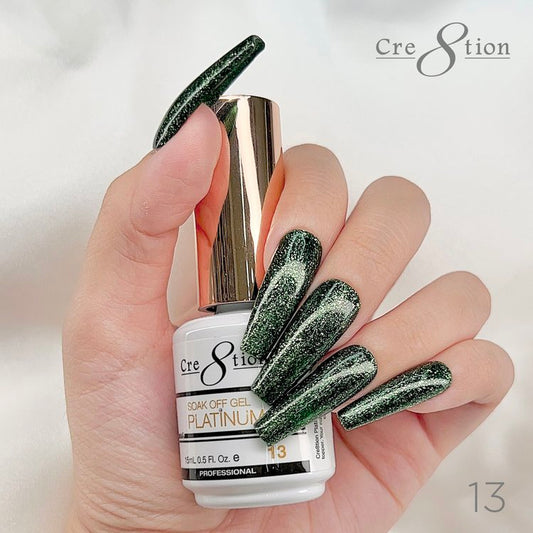 Cre8tion Platinum Soak Off gel - 13