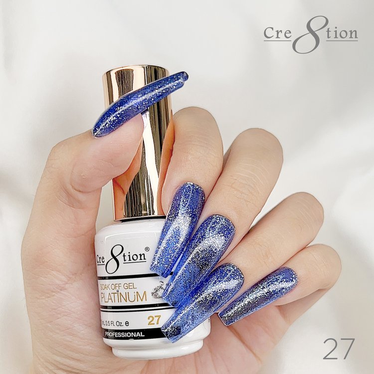 Cre8tion Platinum Soak Off gel - 27