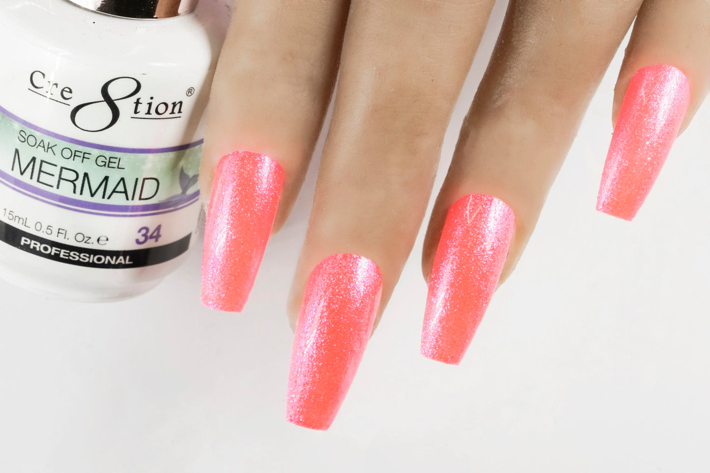 Cre8tion Mermaid Soak Off Gel - 34