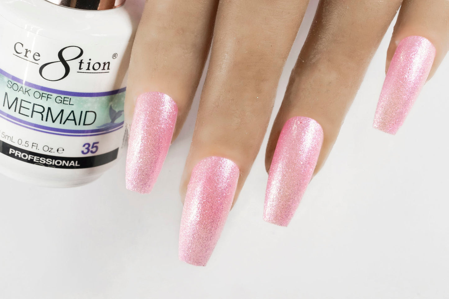 Cre8tion Mermaid Soak Off Gel - 35