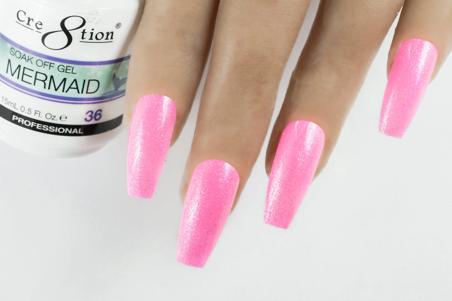 Cre8tion Mermaid Soak Off Gel - 36