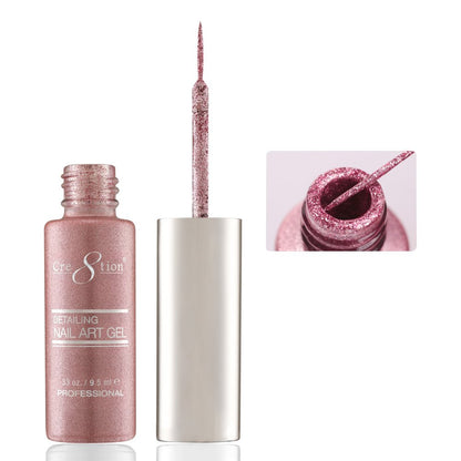 CRE8TION GEL ART LINER 37 PINK PLATINUM