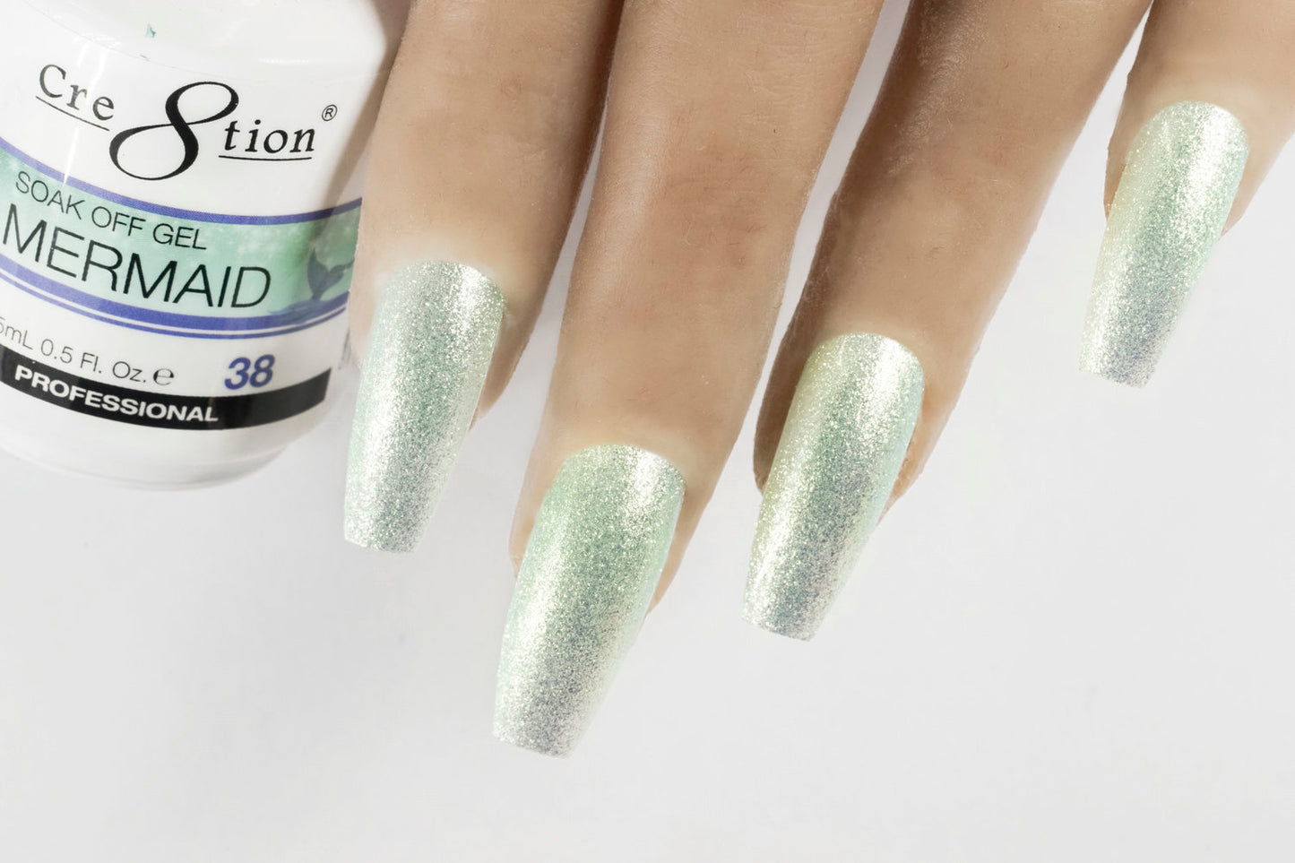 Cre8tion Mermaid Soak Off Gel - 38