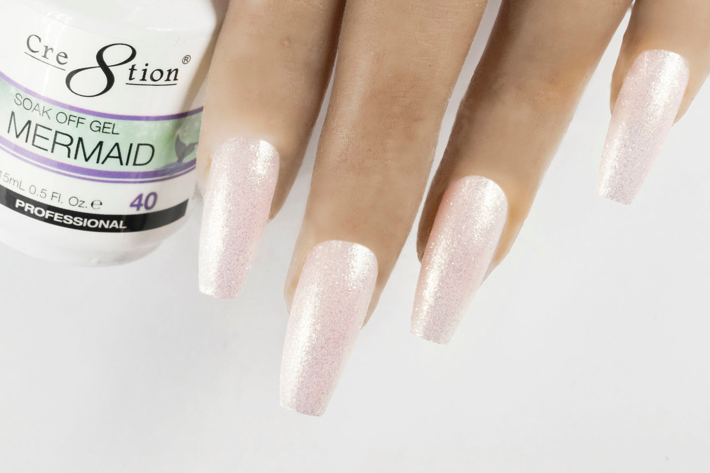 Cre8tion Mermaid Soak Off Gel - 40