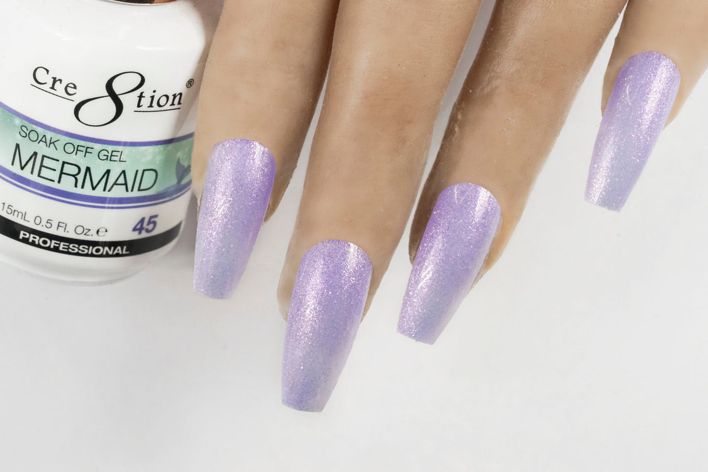 Cre8tion Mermaid Soak Off Gel - 45