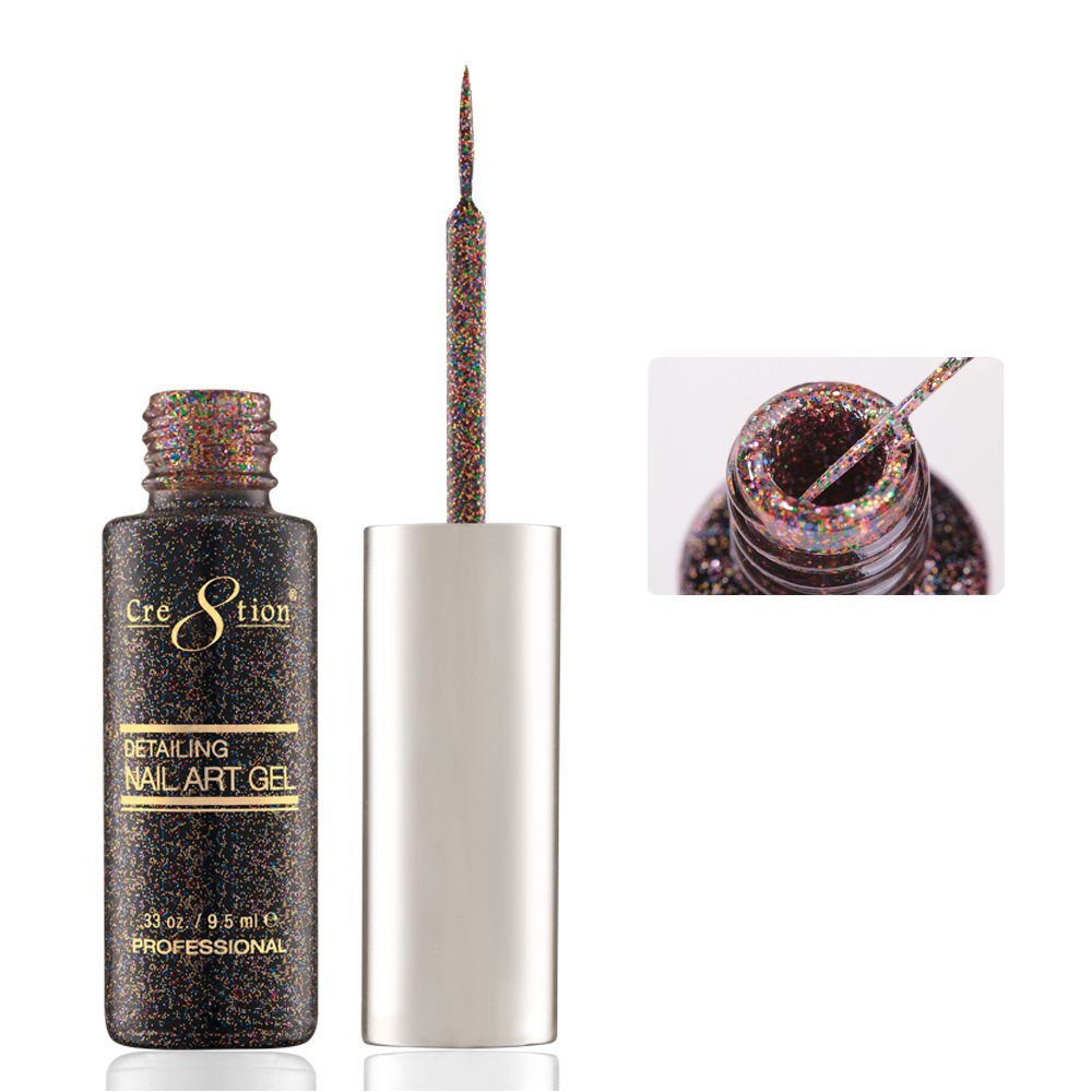 CRE8TION GEL ART LINER 46 COLORFUL GLITTER