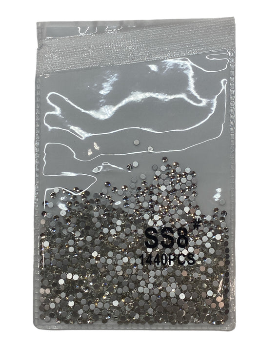 Crystal Clear Rhinestones SS8 1440