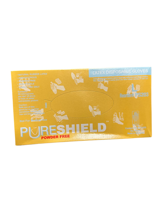 Pure Shield Powder Free Latex Gloves