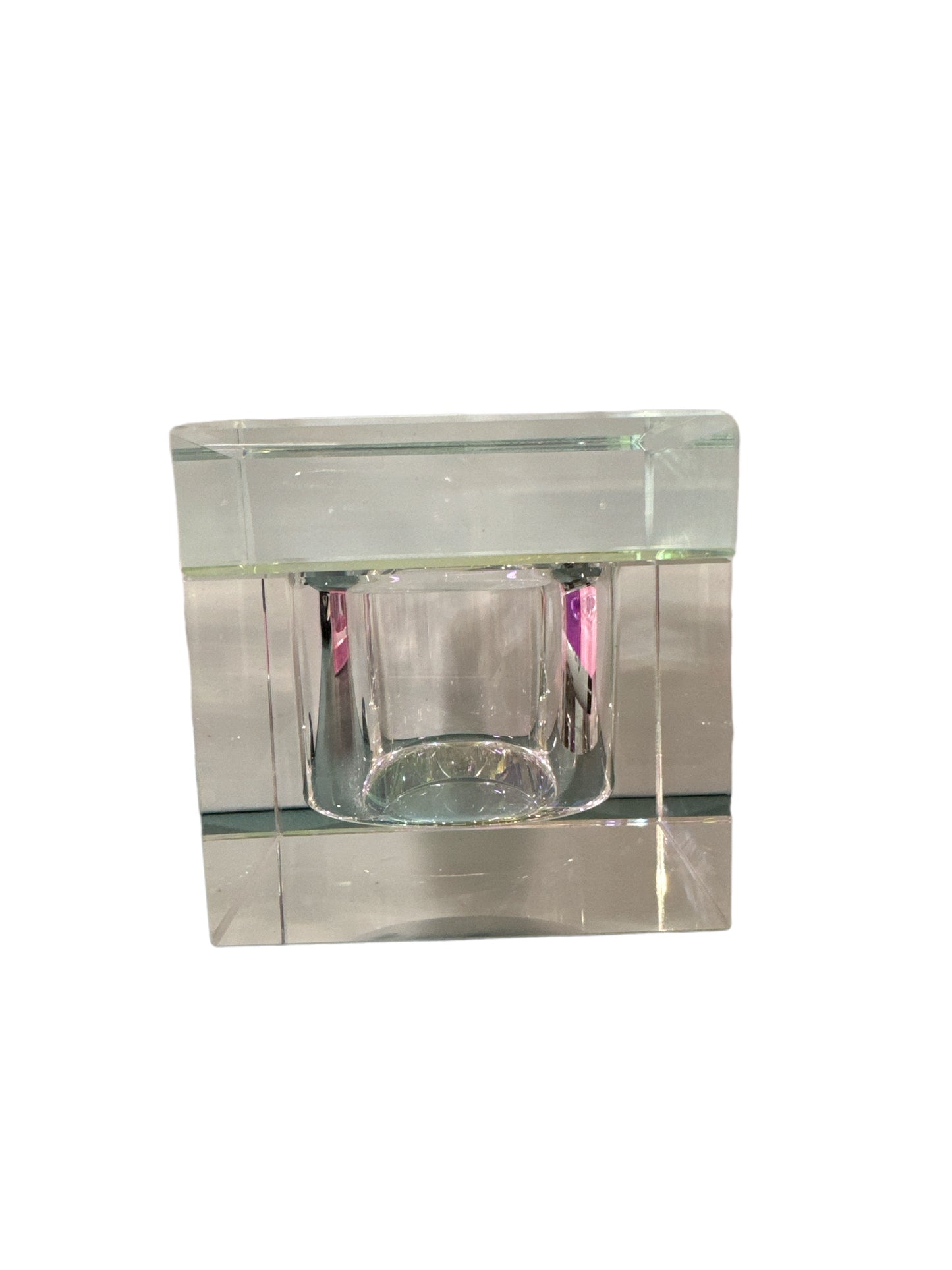 Square Glass liquid Jar