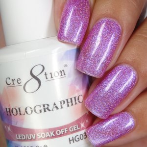 Cre8tion Holographic Soak Off Gel - 3