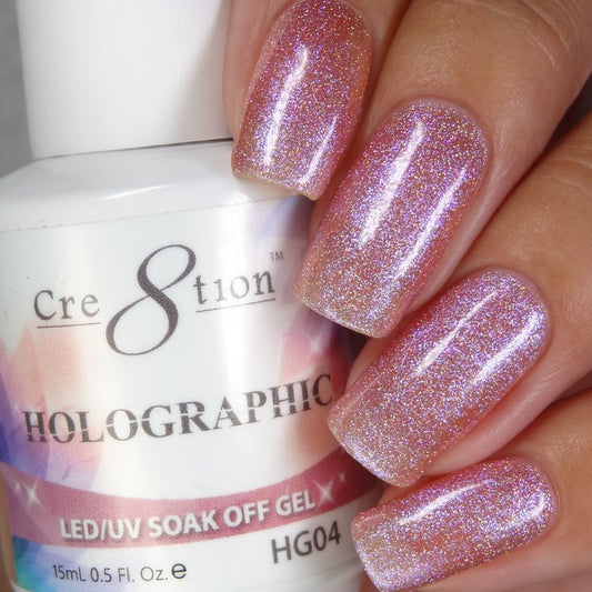 Cre8tion Holographic Soak Off Gel - 4
