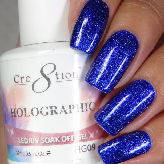 Cre8tion Holographic Soak Off Gel - 9
