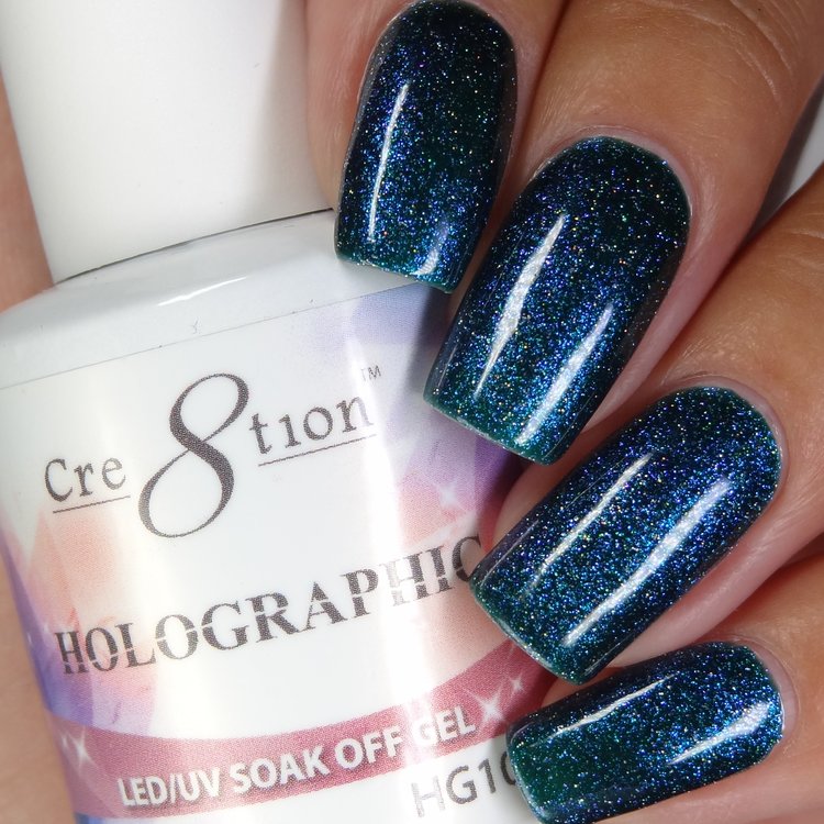 Cre8tion Holographic Soak Off Gel - 10