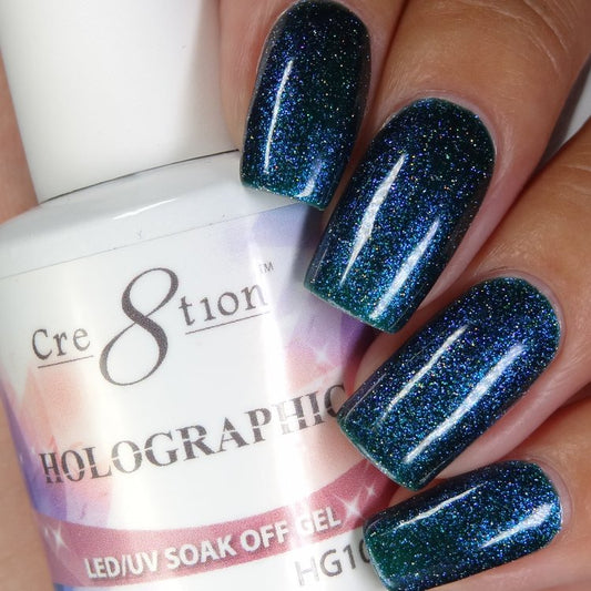 Cre8tion Holographic Soak Off Gel - 10