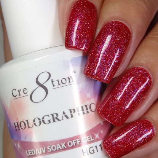 Cre8tion Holographic Soak Off Gel - 11
