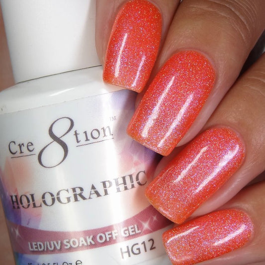 Cre8tion Holographic Soak Off Gel - 12