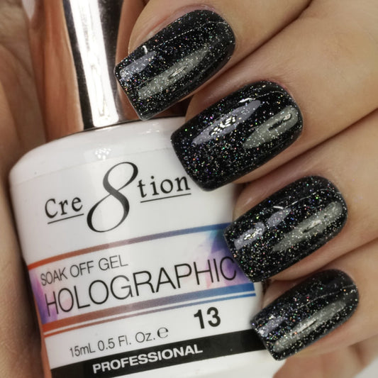 Cre8tion Holographic Soak Off Gel - 13