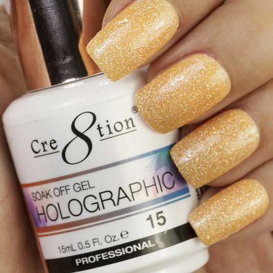 Cre8tion Holographic Soak Off Gel - 15