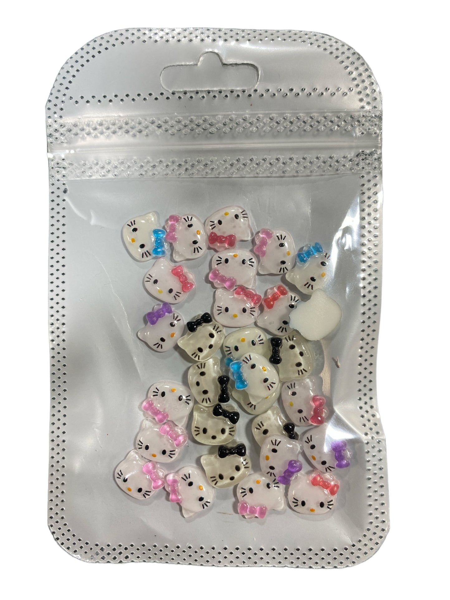 Hello Kitty 3D charms 30pc