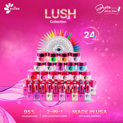 NITRO Lush Collection Matching 3in1 (24 Colors)