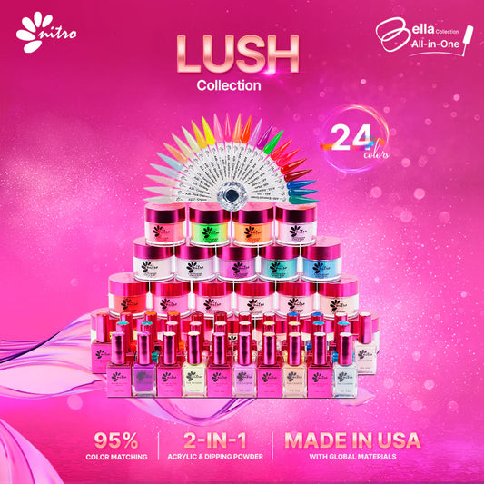 NITRO Lush Collection Matching 3in1 (24 Colors)