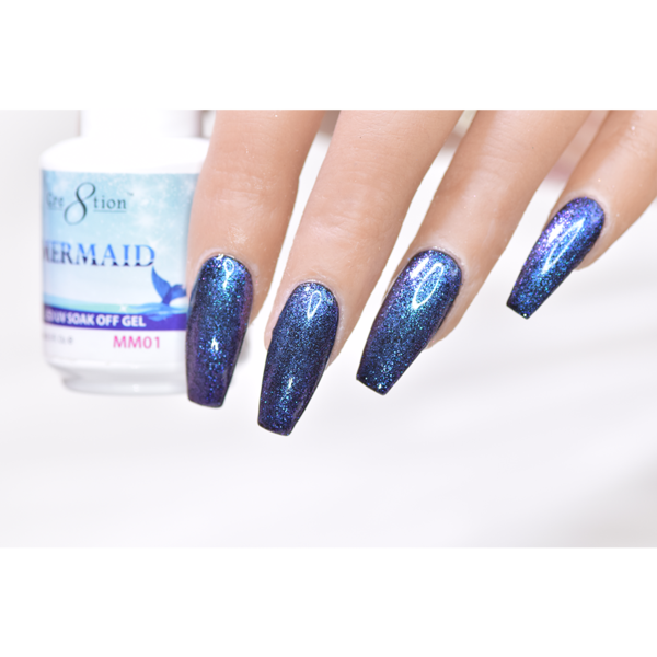 Cre8tion Mermaid Soak Off Gel - 1