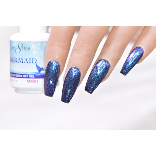 Cre8tion Mermaid Soak Off Gel - 1