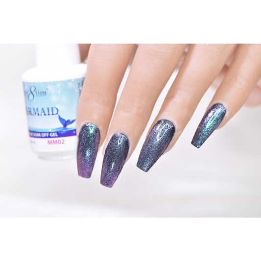 Cre8tion Mermaid Soak Off Gel - 2