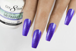 Cre8tion Mermaid Soak Off Gel - 31