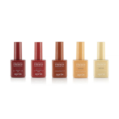 Apres French Manicure Ombre Series - Mumbai Set