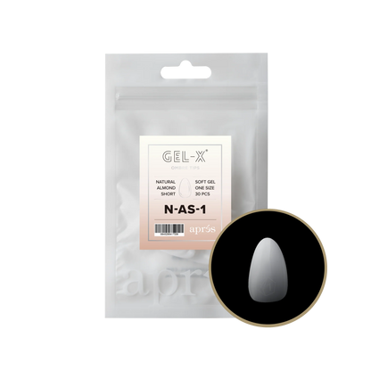 APRES Gel-X® Ombre Natural Almond Short Refill Bag-1