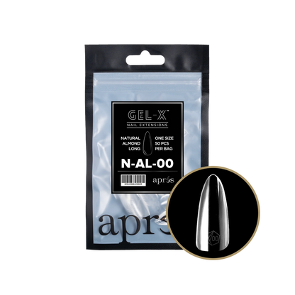 apres Gel-X Natural Almond Long