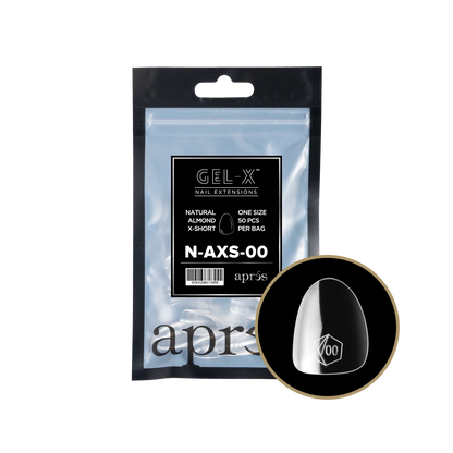 apres GEL-X Natural Almond Extra Short