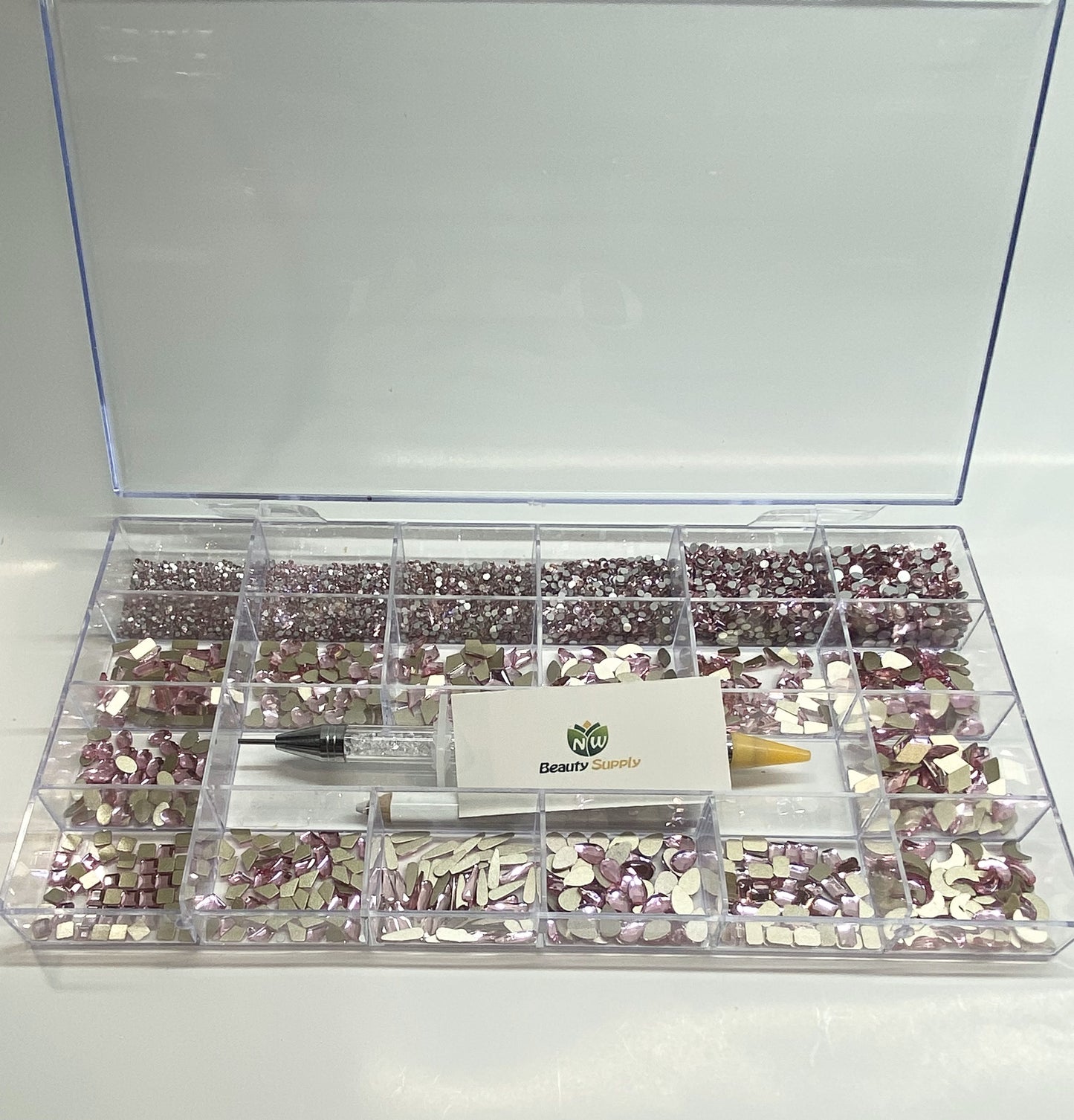 Rhinestone Charm Box #165