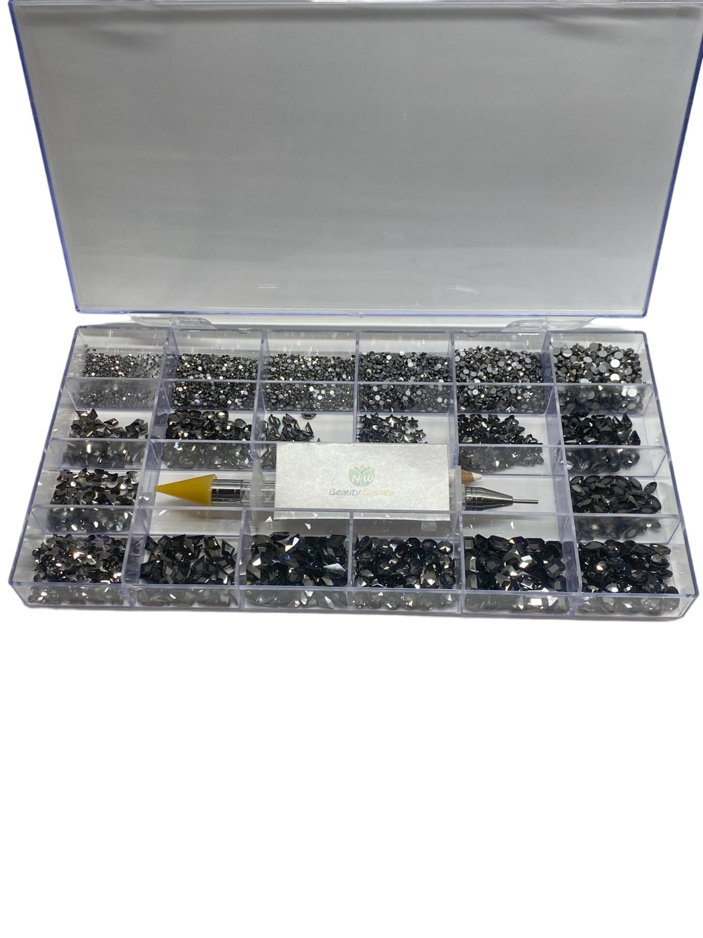 Rhinestone Charm Box #210-03