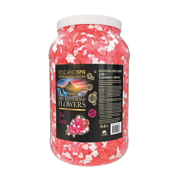 VolcanoSpa Dry Bath Flowers Hot Lava Gallon