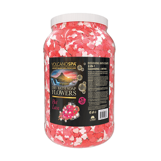 VolcanoSpa Dry Bath Flowers Hot Lava Gallon