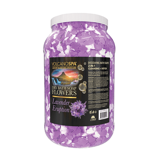 VolcanoSpa Dry Bath Flowers Lavender Eruption Gallon