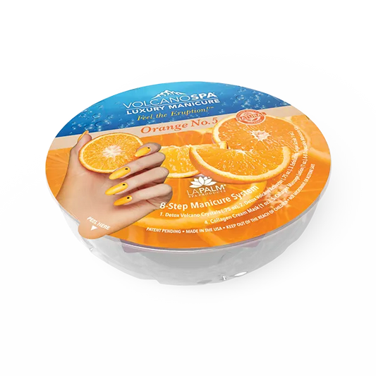 VolcanoSpa Luxury Manicure in a Bowl Orange No 5 Single