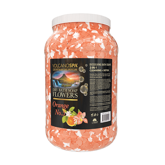 VolcanoSpa Dry Bath Flowers Orange No 5 Gallon