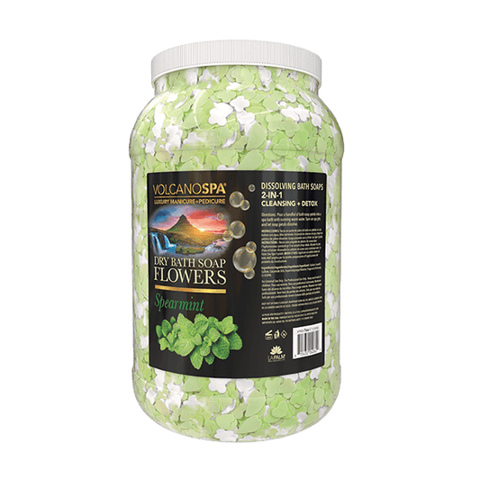 VolcanoSpa Dry Bath Flowers Spearmint Gallon