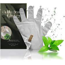 Voesh Collagen Gloves with Mint + Botanical Extracts each