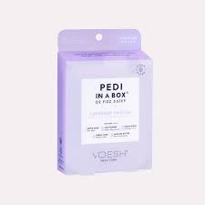 Voesh Pedi in a Box O2 Fizz 5 Step - Lavender Vanilla **NEW** each