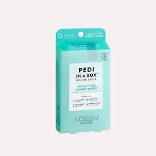 Voesh Pedi in a Box Deluxe 4 Step - Eucalyptus Energy Boost each