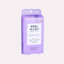Voesh Pedi in a Box Deluxe 4 Step - Lavender Relieve each